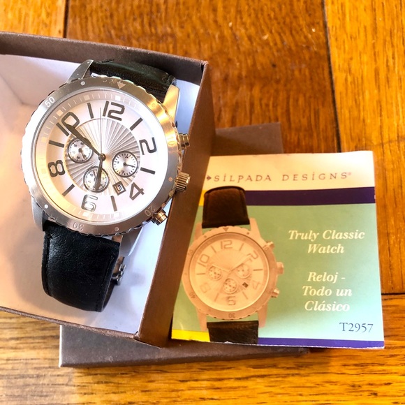 Silpada Men’s “Truly Classic” Watch - Picture 2 of 8